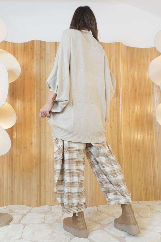 Maggie Batwing Knit Oatmeal